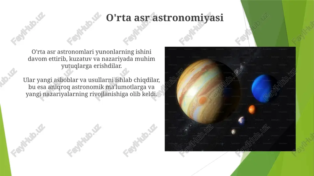 astranomiyaning qisqacha rivojlanish tarixi - Page 5