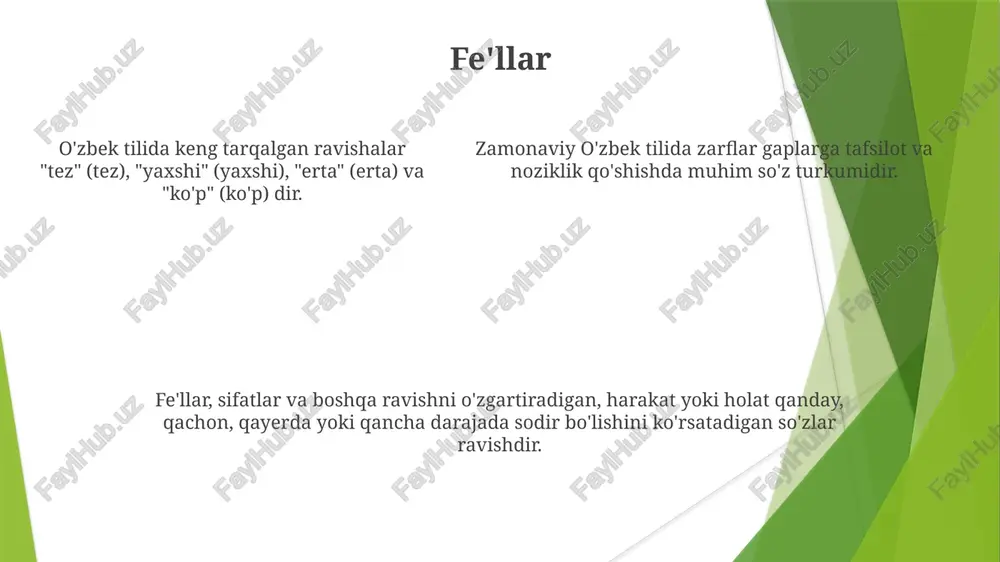 hozirgi oʻzbek tilida soʻz turkumlari - Page 5