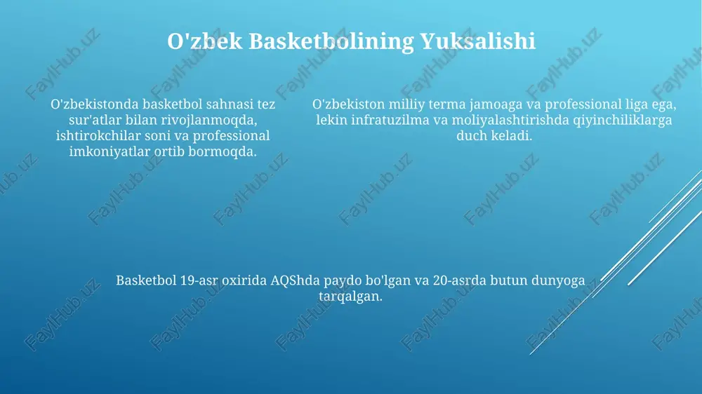 basketbolning tarixi va rivojlanishi - Page 5