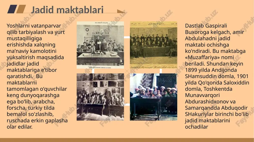 jadidlar marifatparvarlarining pedagogik qarashlari - Page 5