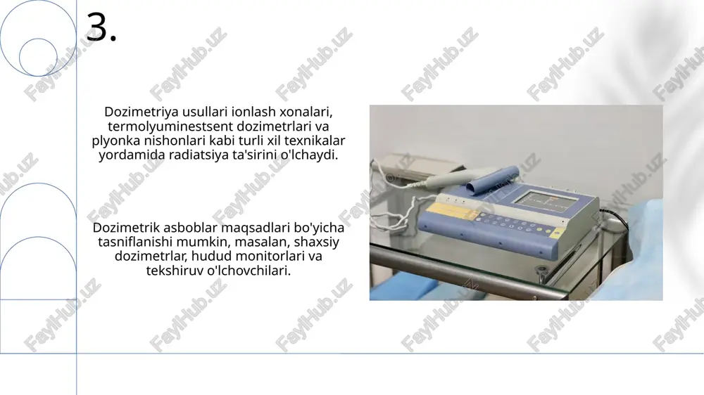 dozimetriya metodlari.dozimetrik asboblar tasnifi - Page 5