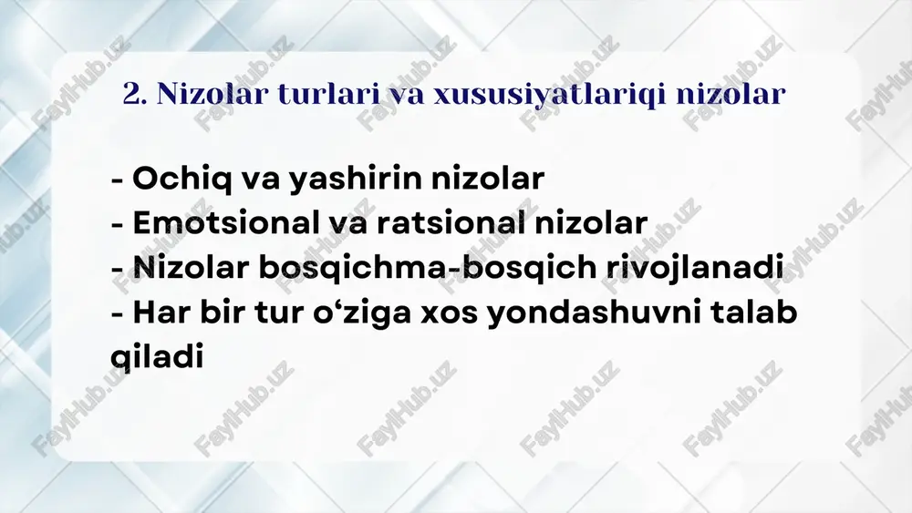 pedagogik nizolar va ularni oldini olish - Page 5