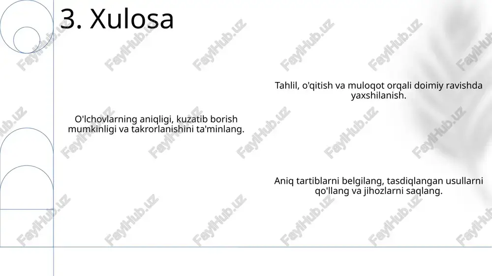 metrologik faoliyatni rivojlantirish tamoyillari - Page 5