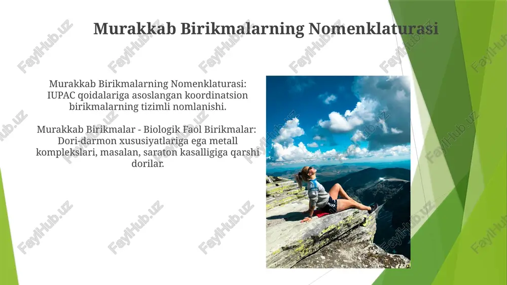 murakkab birikmalar-biologik faol birikmalar - Page 5