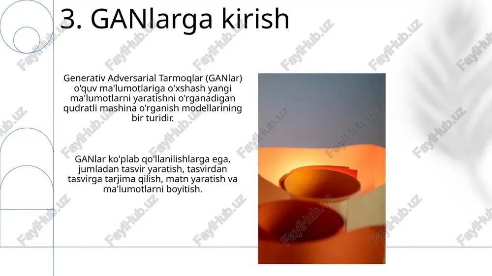 generativ qarshi tarmoqlar (gan) - Page 5