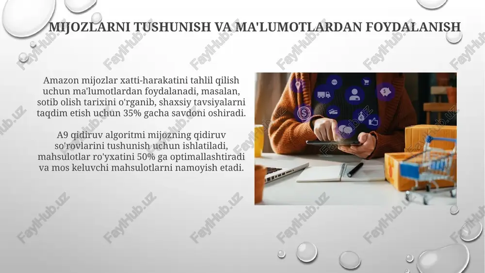 amazon kompaniyasida mijozga yo'naltirilgan marketing modeli - Page 5