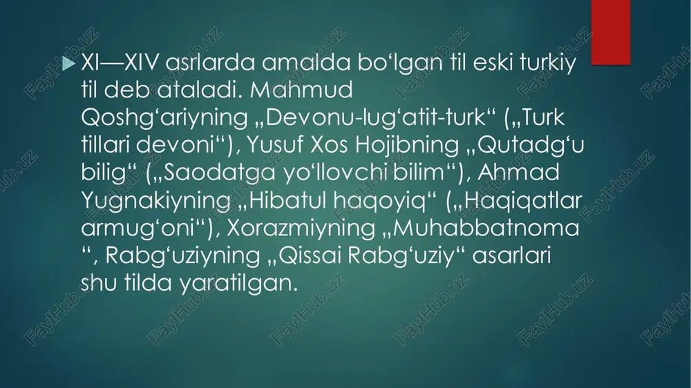 o'zbek adabiy tili tarixi - Page 5