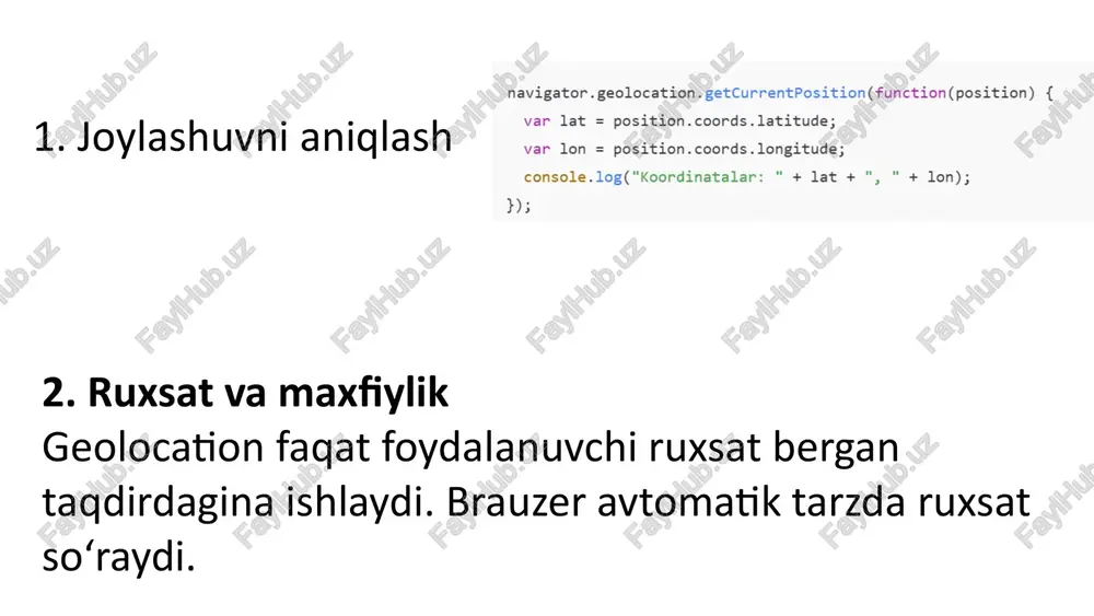 html geolocation api - Page 5