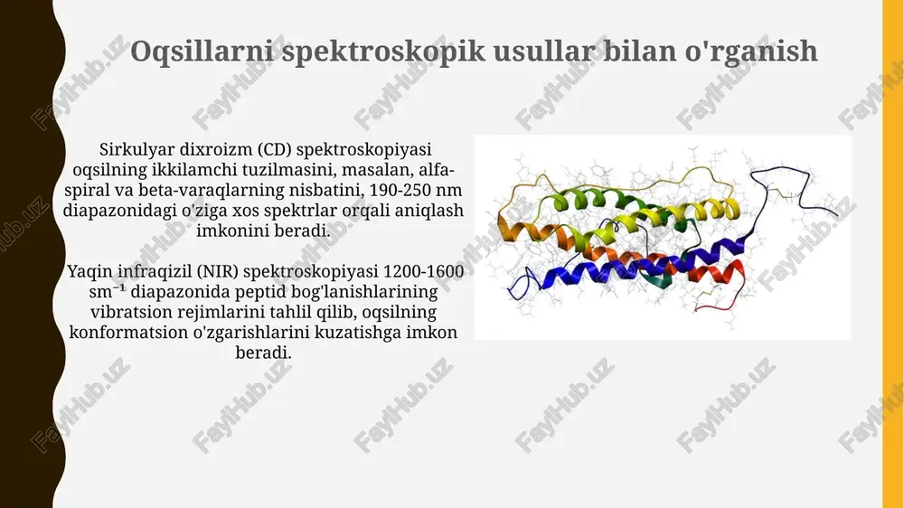 oqsillarni fizik kimyoviy tarkibi - Page 5