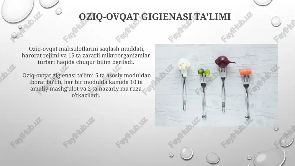 oziq-ovqat gigiyenasi - Page 5