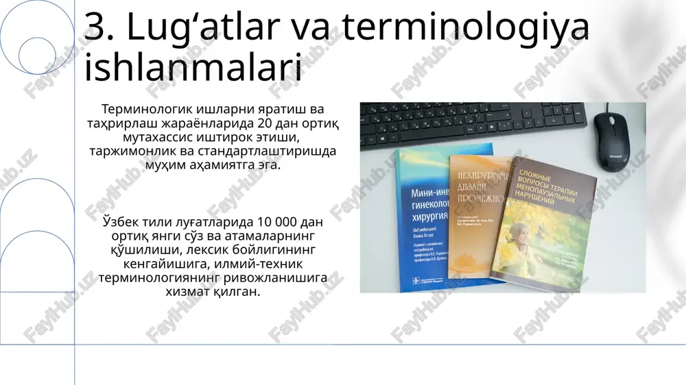 o’zbek tili leksikasining boyish manbalari - Page 5