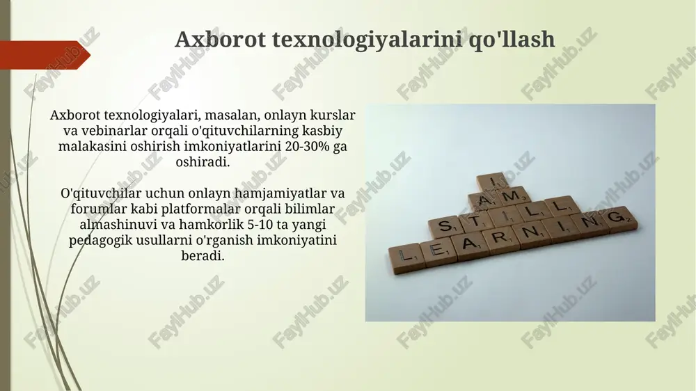 zamonaviy pedagogik texnologiyalar - Page 5