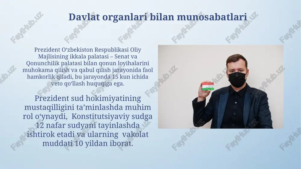 prezidentning javobgarligi va himoyasi - Page 5