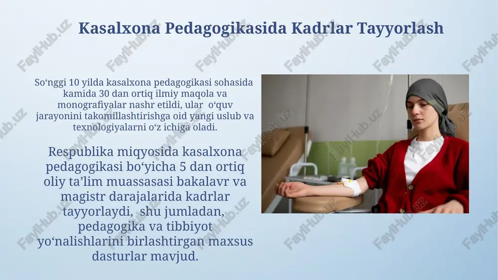oʻzbekistonda gospital pedagogika fanining rivojlanish tarixi - Page 5