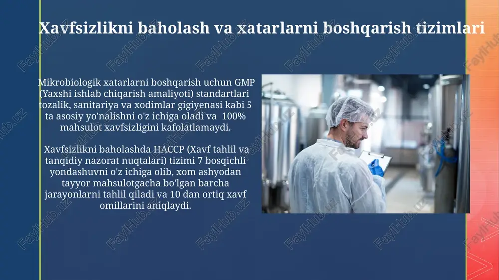 oziq ovqat sanoat korxonalaridagi mikro biologik - Page 5