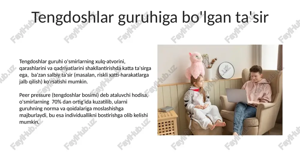 oʻsmirlik davrida psixik rivojlanish xususiyatlari - Page 5