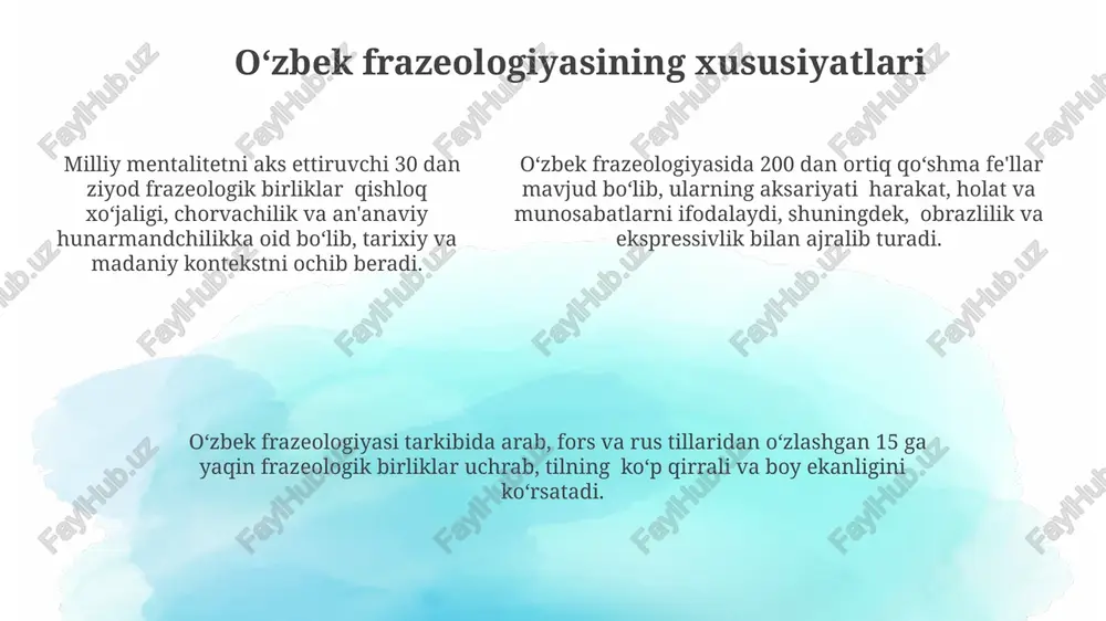 oʻzbek tili frazeologiyasi - Page 5