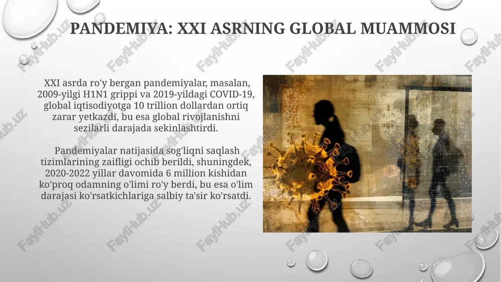 pandemiya - xxi asrning global muammosi va uning oqibatlari - Page 5