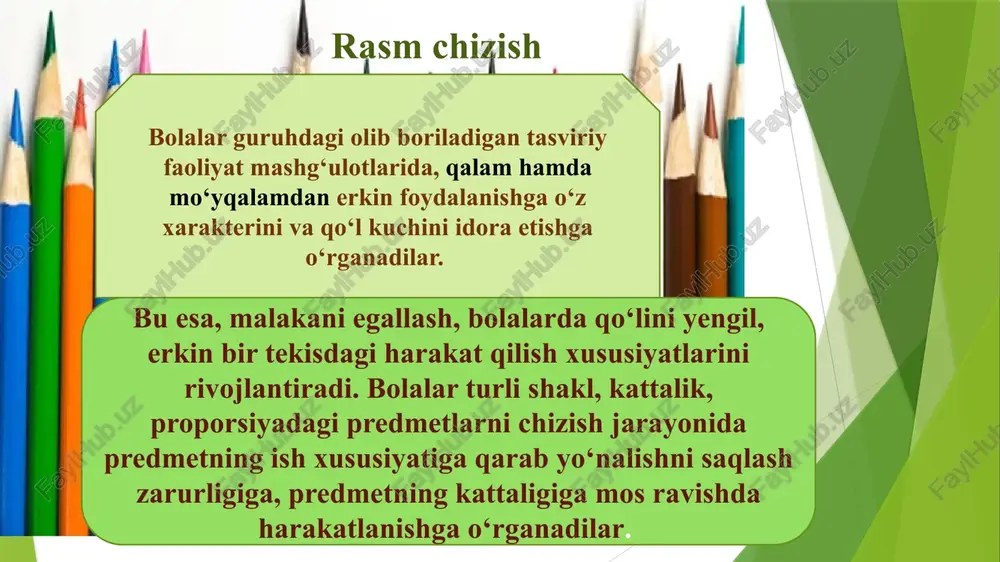 maktabgacha yoshdagi bolalar ni hartomonlamalar va vojlantirish - Page 5