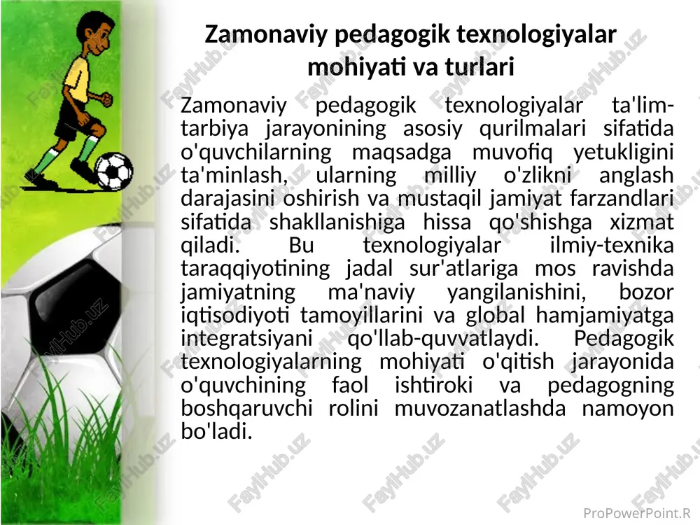 futbolnio‘qitishda zamonaviy pedagogik texnologiyalar - Page 5
