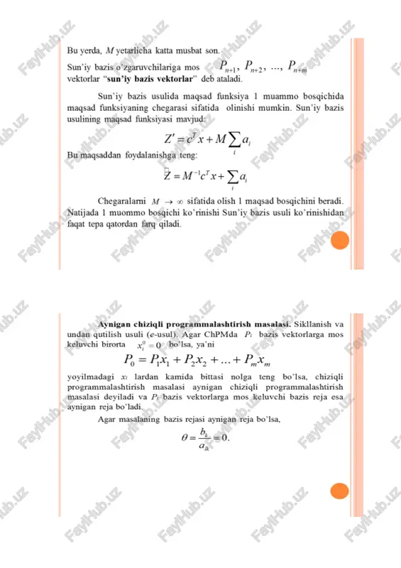 suniy bazis usuli - Page 5