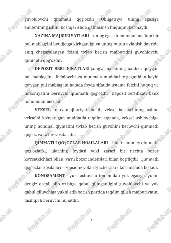 idagi muvozanatni aks ettiruvchi narxlarni, ya’ni bozor bahosini belgilash; - qimmatli qog‘ozlar va qimmatli qog‘ozlar bozori qatnashchilarini kasb mahoratini yuqori darajada saqlab borish; - muntazam ravishda narx aniqlanishiga, indeksatsiya o‘zgarishiga, savdo-sotiq vaqti, qimmatli qog‘ozlar, shartnomalarning miqdoriga va boshqa ko‘rsatkichlarga doir axborotlarni, birjaning holatini va uning rivojlanishiga doir taxminiy shartlarni e’lon qilish. hozirgi vaqtda, rasmiy statistik ma’lumotlarga ko‘ra, duyoda 150 dan ortiq fond birjasi bo‘lib, ulardan o‘n ikkitasi eng yirik birja sifatida xalqaro qimmatli qog‘ozlar bozorining asosini tashkil etadi.[1] bularga nyu-york, london, tokio, frankfurt, tayvan, seul, syurix, parij, chikago, kuala-lumpur, gonkong, istambul fond birjalaridir. xalqaro fond birjalarining infrato‘zilmasida yuzaga kelgan muhim o‘zgarishlardan biri birjalar o‘rtasida mijoz uchun raqobat kurashining kuchayganligi hisoblanadi. uning isboti sifatida bozorning professional ishtirokchilari sonining tobora oshib borayotganligini ko‘rsatish mumkin. xx asrning 80-yillarida angliya seaq international yuzaga keladi. bu nafaqat ingliz korxonalarining aksiyalarini, balki ular bilan birga, boshqa evropalik emitentlar hamda amerikalik va yaponiyalik emitentlar tomonidan chiqarilgan qimmatli …
