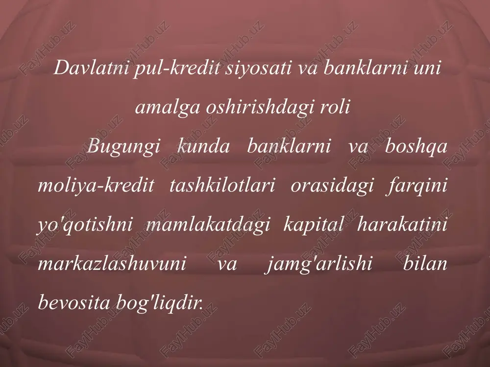 banktizimi va bank turlari - Page 5