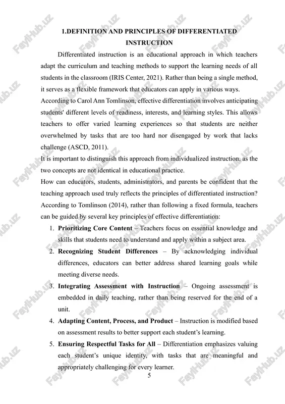 ruction strategies have proven effective in classroom settings. one example involves a third-year primary teacher who worked closely with a small group of four students struggling with comprehension, including two english language learners. she encouraged them to engage with the story by helping them relate to its content through personal experiences and guided them with open-ended questions. this approach successfully increased their participation and understanding. in addition to small-group discussions, the teacher also established various literacy centers. these included activities such as magnetic word building, journal writing in response to literature, independent book browsing, partner reading to improve fluency, and word-study exercises using computers. students rotated through these centers, with some spending more time at specific stations based on their individual learning needs. the teacher further supported differentiation by forming groups according to reading level and assigning appropriate texts. for example, the initial group was able to read a selected …