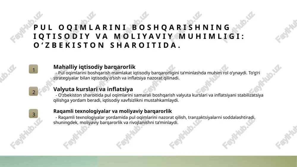 pul oqimlarini boshqarish - Page 5