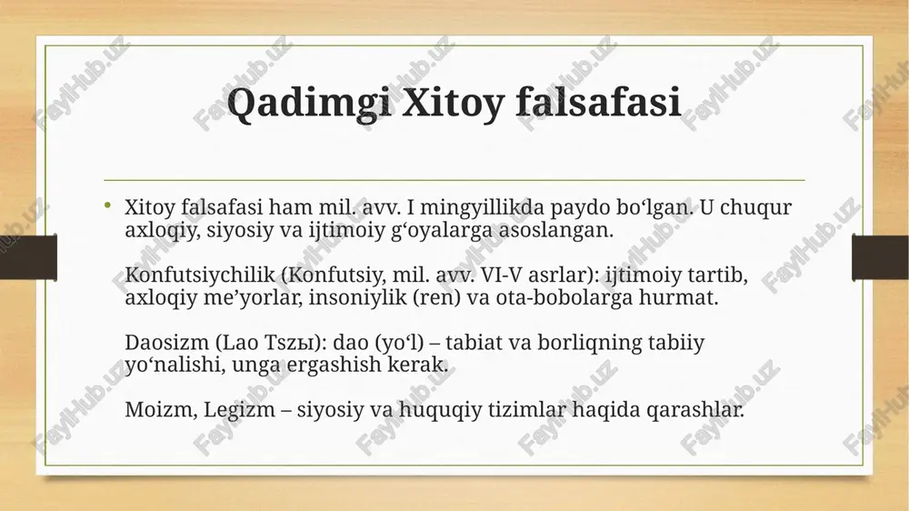 falsafaning mohiyatiga oid gʻarb va sharq mutafakkirlari ta’riflarini tasniflash - Page 5