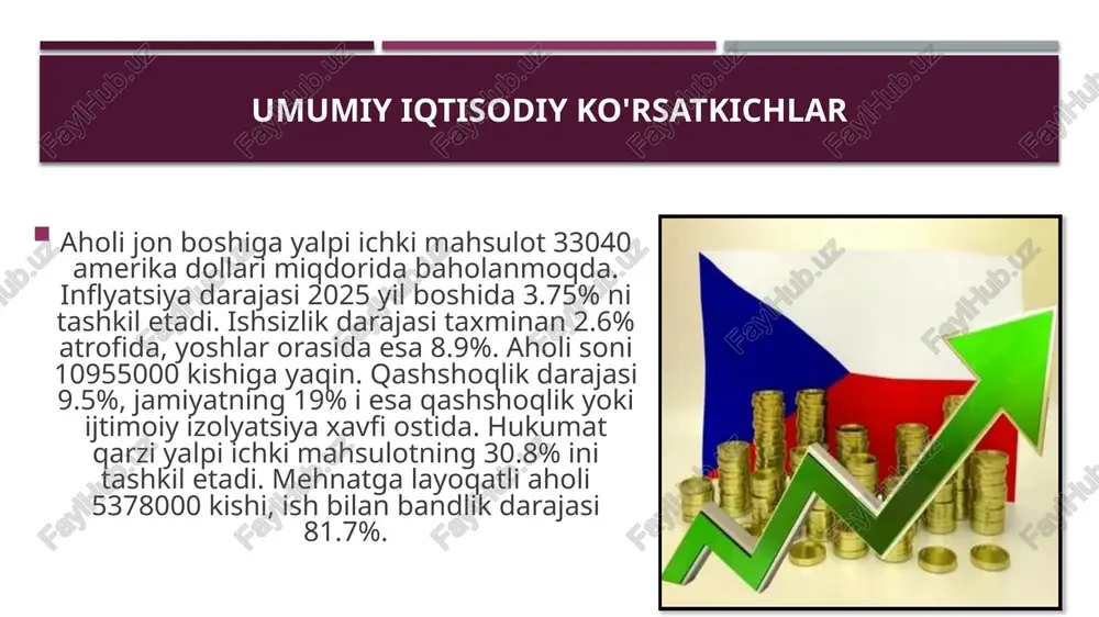 chexiya davlatini global iqtisodiyoti - Page 5