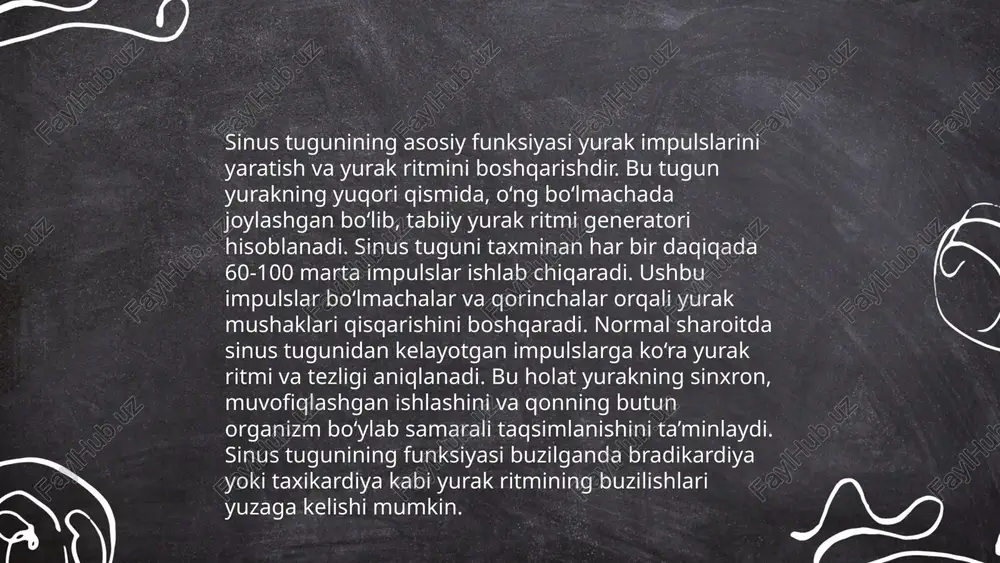yurakning o‘tkazuvchi tizimi. yurak avtomitizmi - Page 5