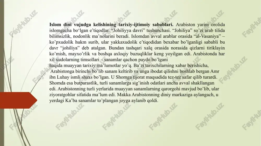 islom dini tarixi va mohiyati - Page 5