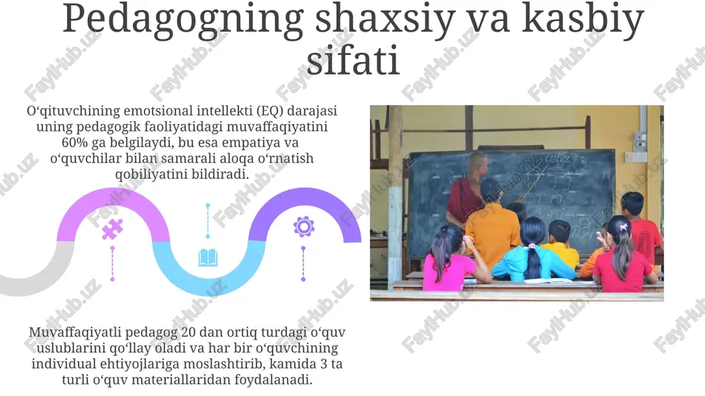 pedagogik faoliyatning psixologik xususiyatlari - Page 5