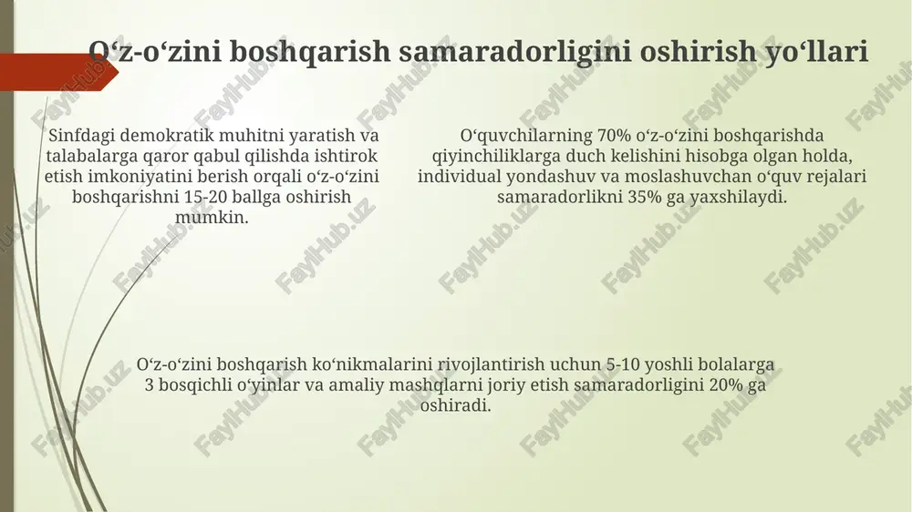 pedagogning o‘zini-o‘zi boshqarishi muammosi - Page 5