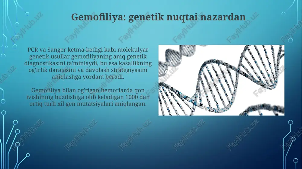 pzr -tashxis molekular genetika asoslari va irsiy kasaliklar - Page 5