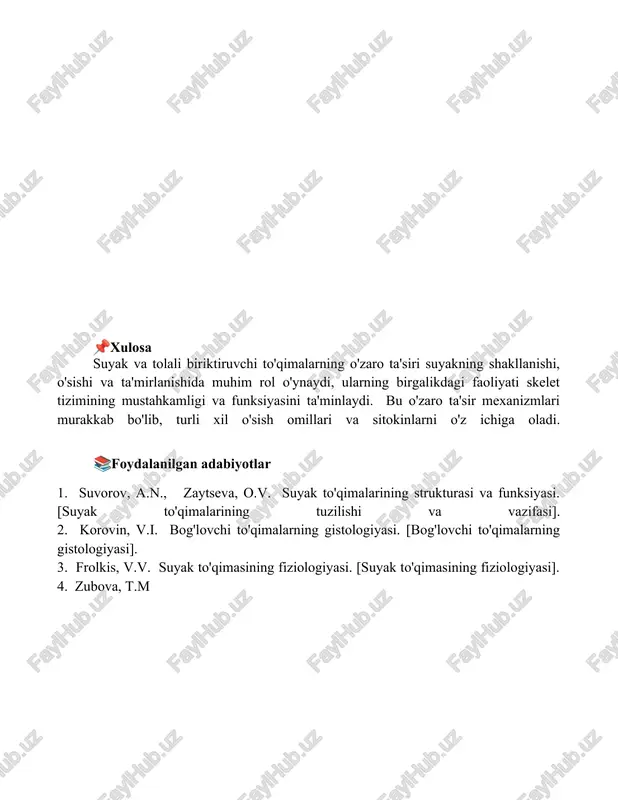 suyak va tolali biriktiruvchi to'qima - Page 5