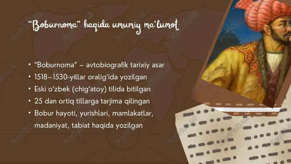 bobur hayoti va ijodi - Page 5