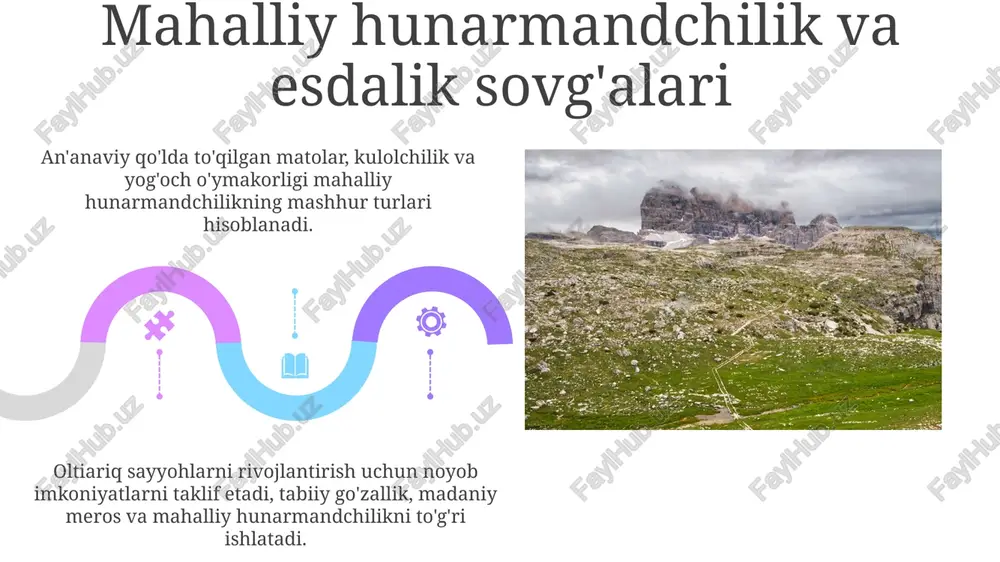 oltiariqda turizmni rivojlantirish - Page 5