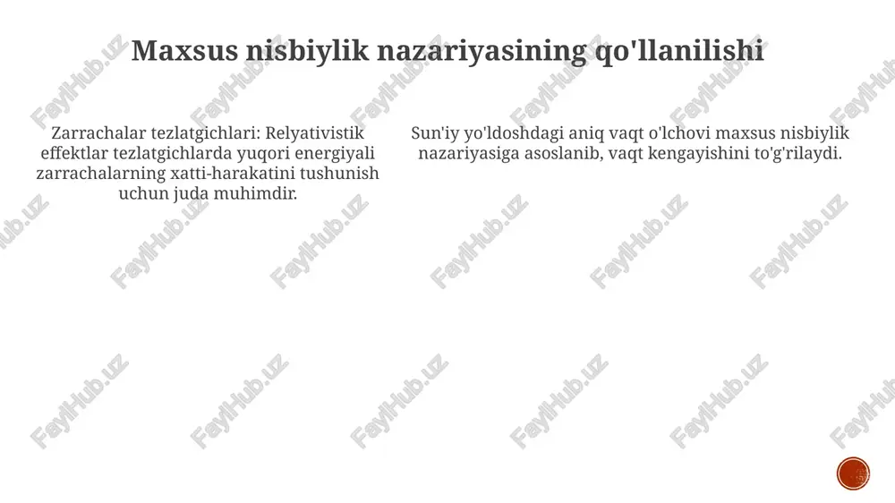 maxsus nisbiylik nazariyasi - Page 5