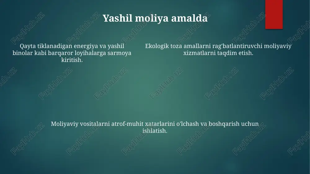 yashil moliyalashtirish - Page 5