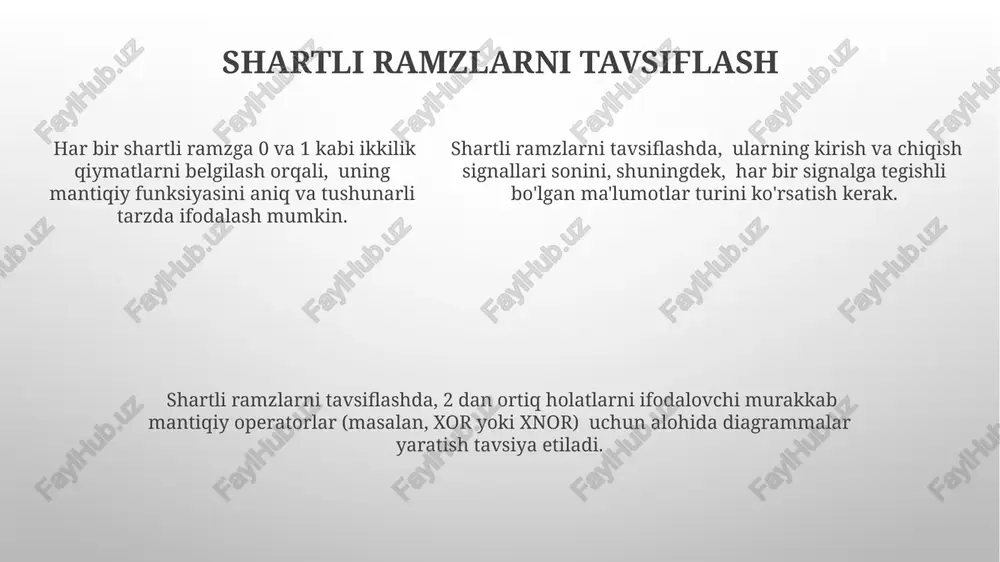 oddiy shartli ramzlar diagrammasi - Page 5