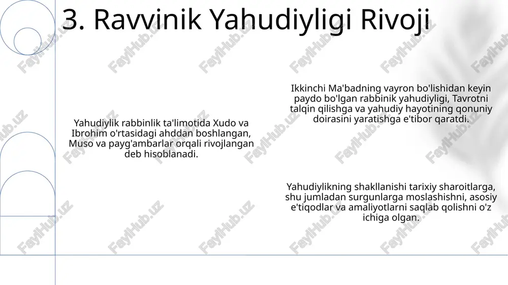 yahudiylik dinining vujudga kelishi va shakllanishi taʼlimoti - Page 5