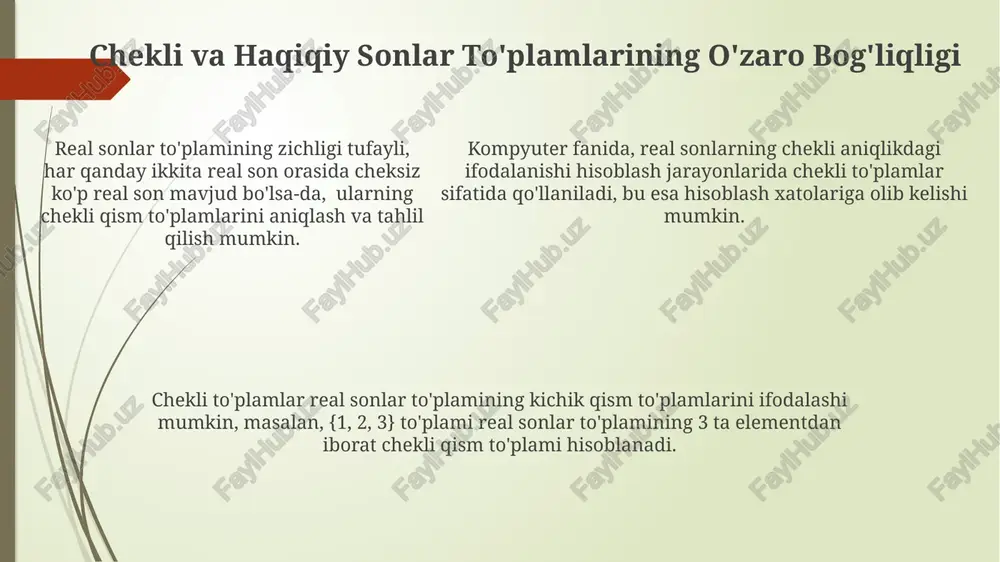 haqiqiy sonlar to'plamining dasturlashda qo'llanilishi - Page 5