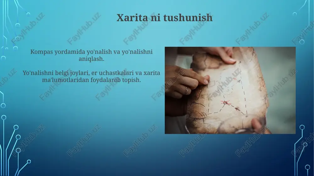 xarita va kompas bilan ishlash - Page 5