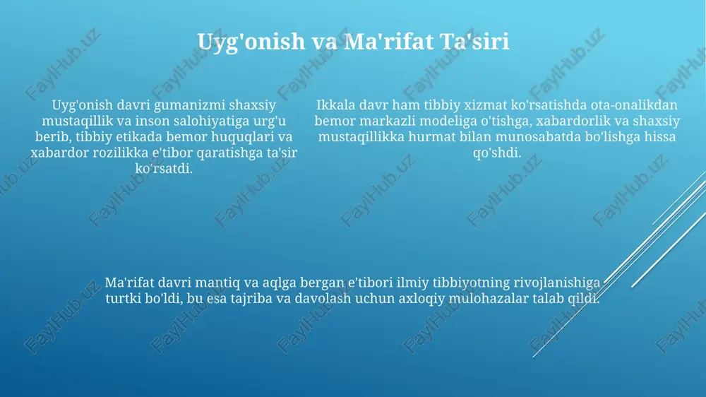tibbiy etikaning rivojlanishi - Page 5