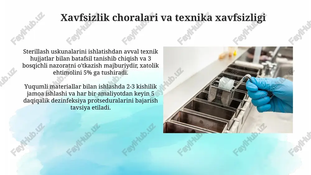 sterilizatsiya usullari aseptika antiseptika - Page 5