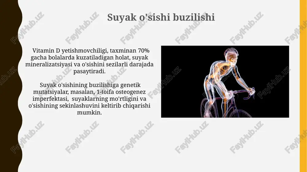 suyaklarning o'sishi va unga tasir qiluvchi omillar - Page 5