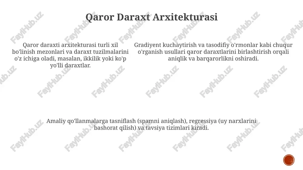 qarorlar darxtining amaliy tadbirlari va chuqur oʻrganish usullari - Page 5