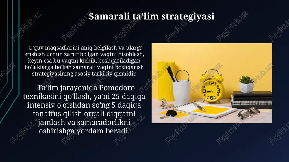 vaqtni boshqarish (time management) ko'nikmasi - Page 5
